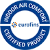Eurofins Indoor Air Comfort - Certified product